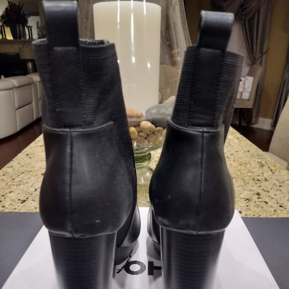 OCHO TOROS BLACK ANKLE HIGH BOOTIE - Picture 5 of 11